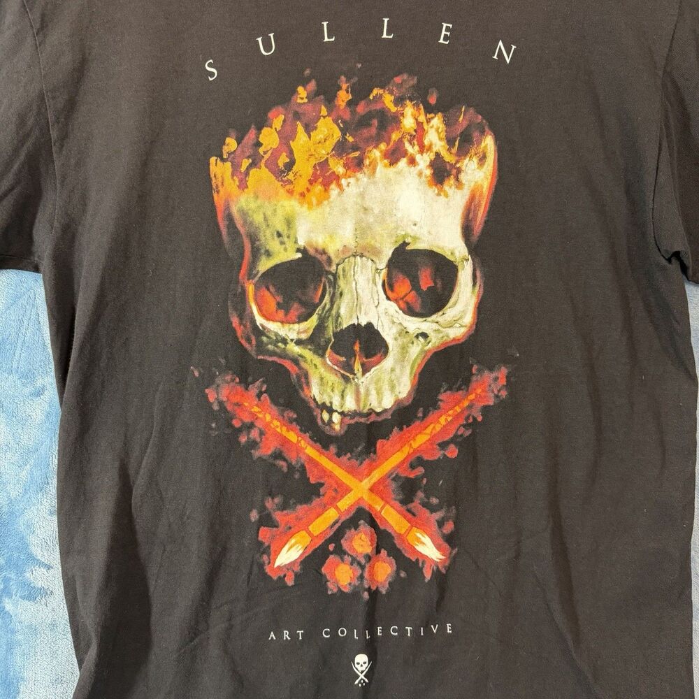 Sullen Art Collective "Robertson Tattoo" Men's Graphic Tee – Size Large